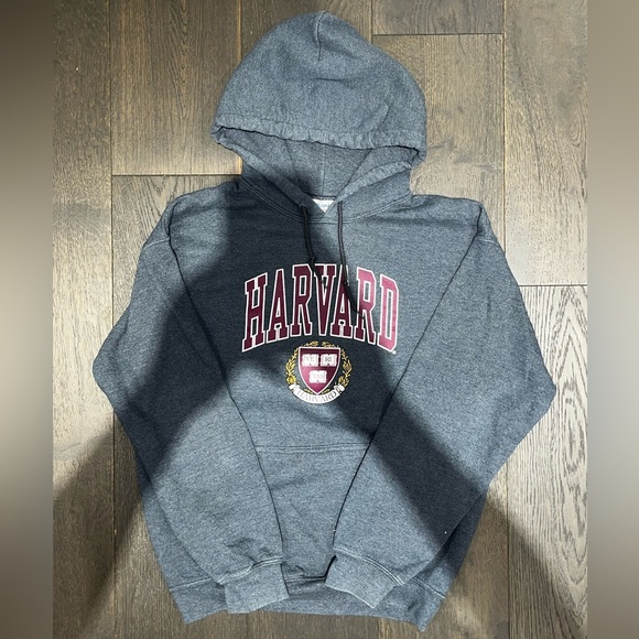 Vintage Harvard Hoodie - Picture 1 of 2